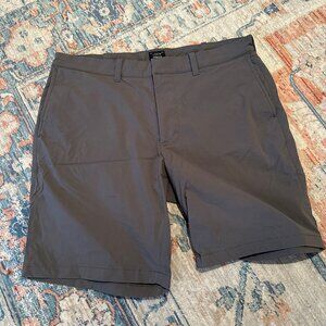 Gray Stretch Tech Shorts - J Crew